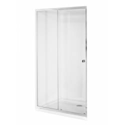 Duo Slide Drzwi prysznicowe 100x195 przesuwne szkło przejrzyste Besco